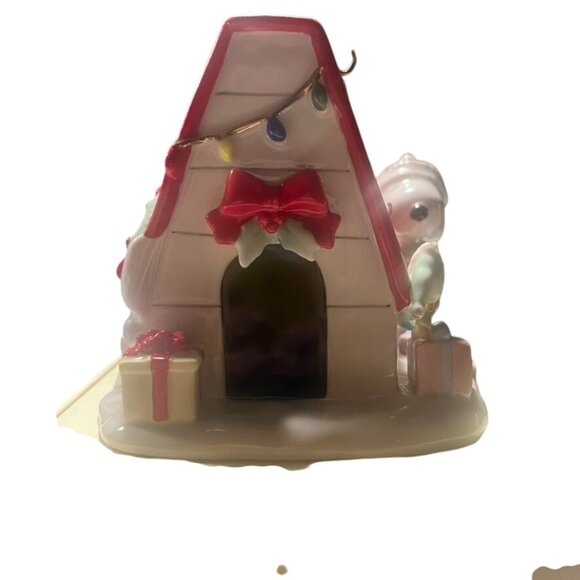Lenox Snoopy's Christmas Decorations Porcelain Figurine With Gift Box NWB - Picture 9 of 9
